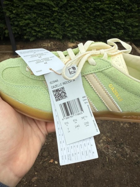 Adidas Gazelle Indoor Semi spark green (taille 38,5 / US 7 / UK 7,5)