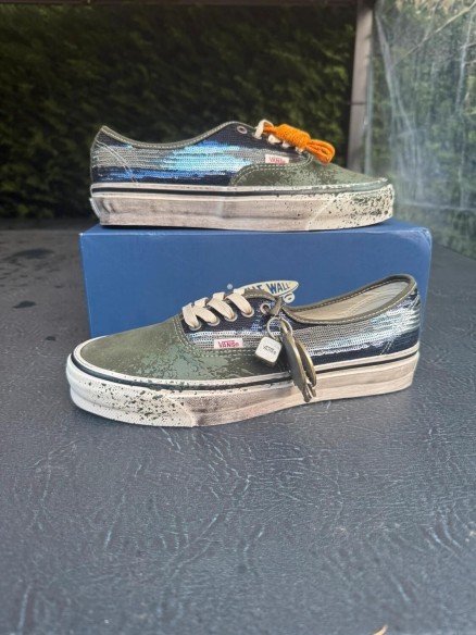 Vans Authentic Premium La Habana Green Blue (Taille 42eu / US 9)