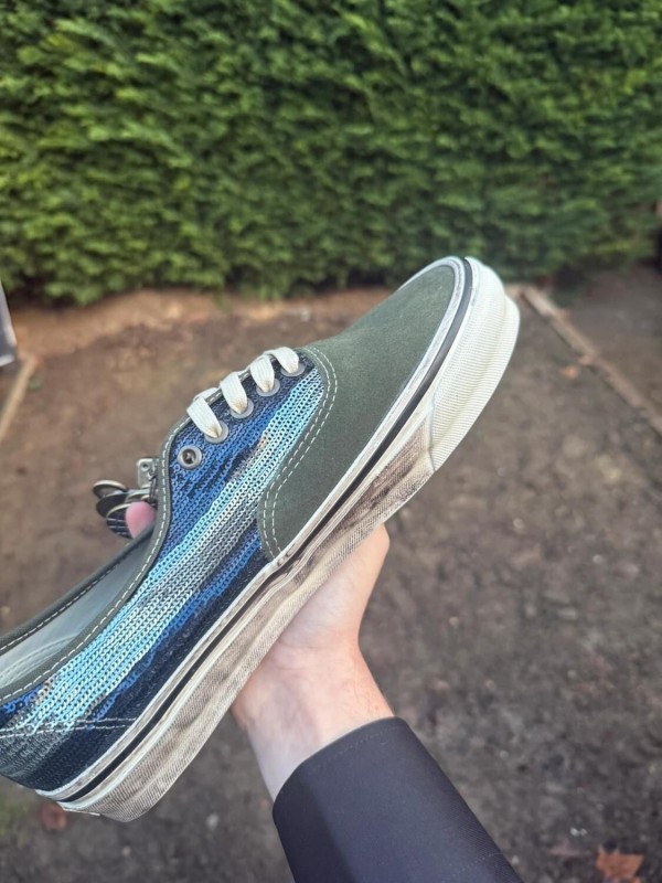 Vans Authentic Premium La Habana Green Blue (Taille 42eu / US 9) 2