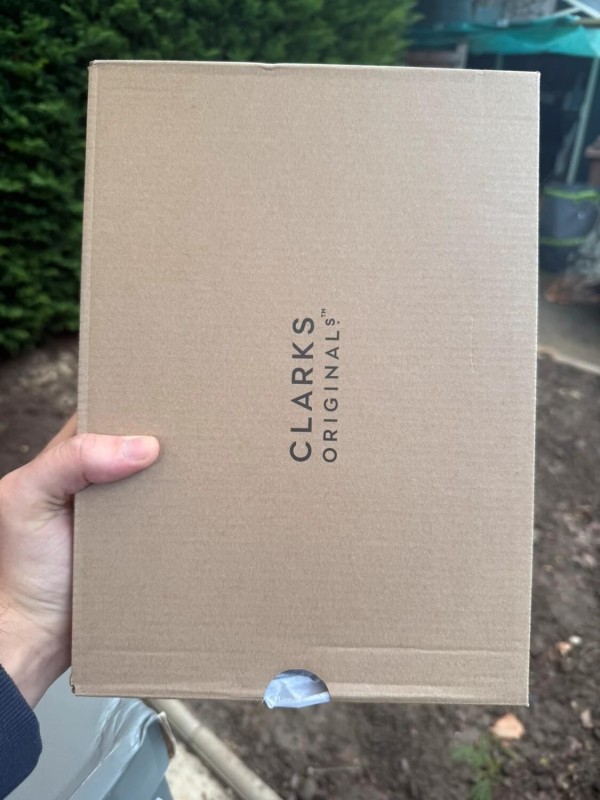 Clarks Originale Wallabee Dusk Marron Patent Leather 2