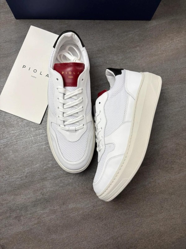 Piola Cayma White Burgundy - taille 37 - neuf 2