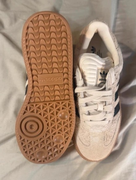 Adidas samba xlg white core black gum/beige black - 37 1/3