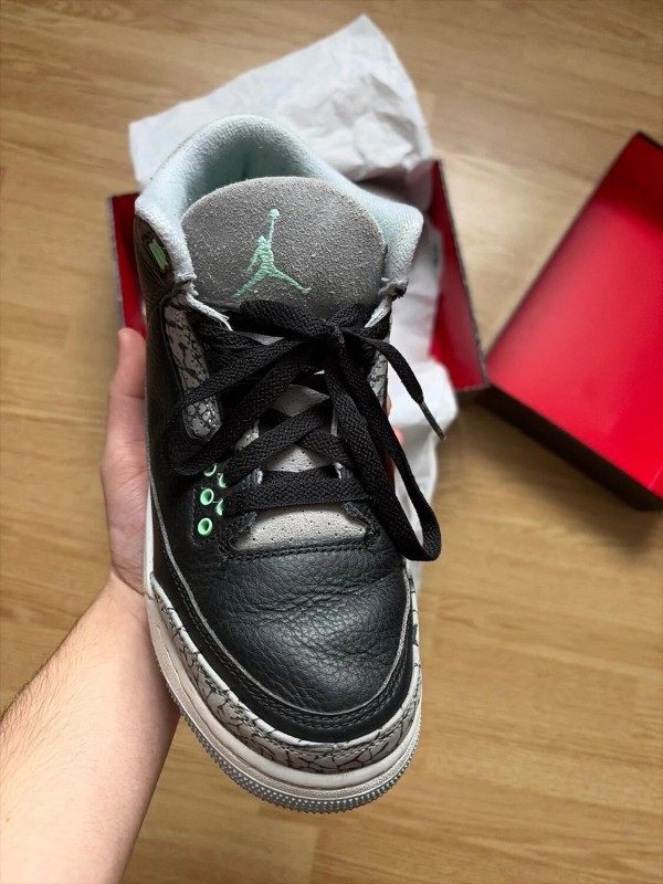 Nike Air Jordan 3 Retro Vert Vif 2
