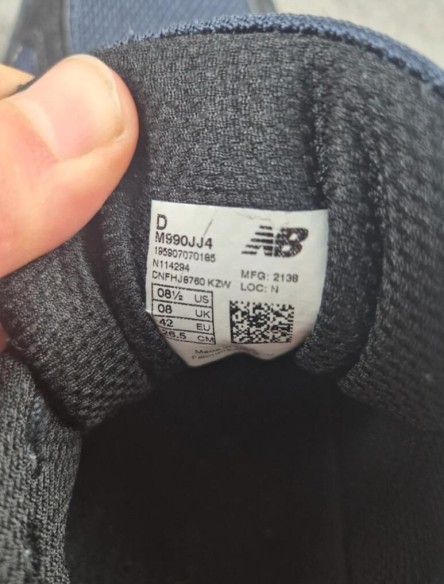 New Balance 990 V4 Navy JJJJound taille 42