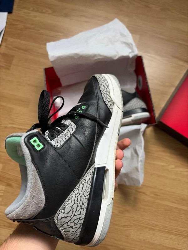 Nike Air Jordan 3 Retro Vert Vif 2