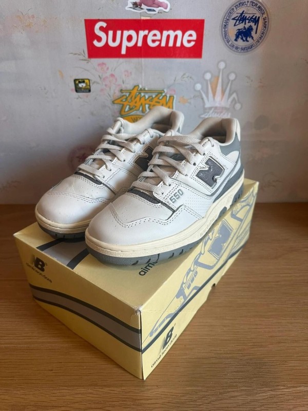 New Balance aime leon dore white grey 2
