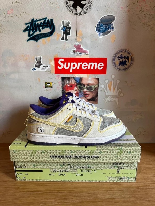 Nike dunk low union purple/violet 2
