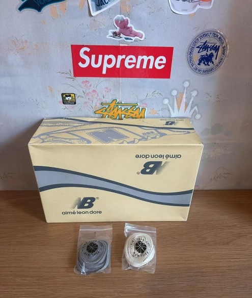 New Balance aime leon dore white grey