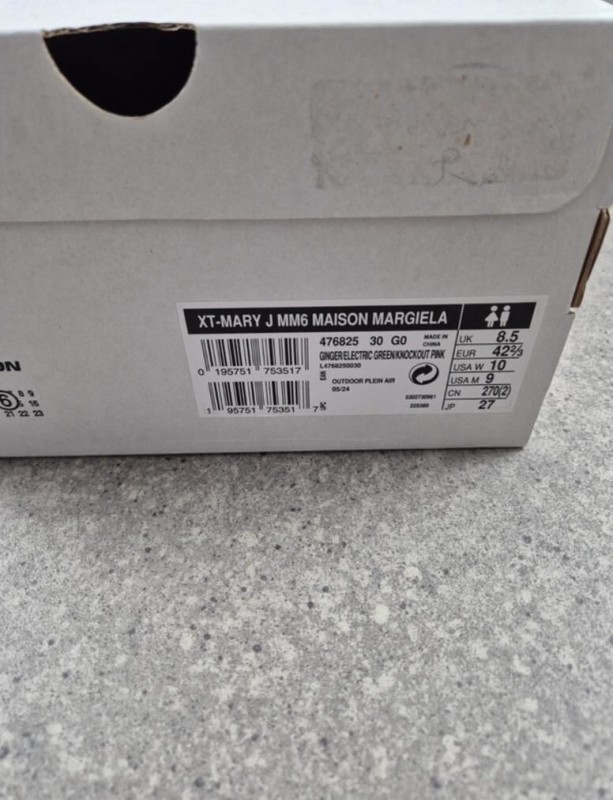 Salomon Margiela XT-Mary J MM6 taille 42 2/3 2