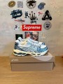 Asics Kayano 14 Cream Metallic Blue