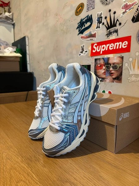 Asics Gel-Kayano 14 Cream Metallic Blue