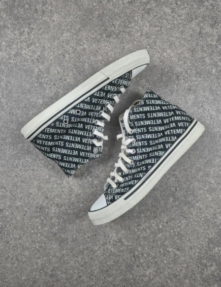 Basket Vetements Canvas Logo Print shoes taille 41