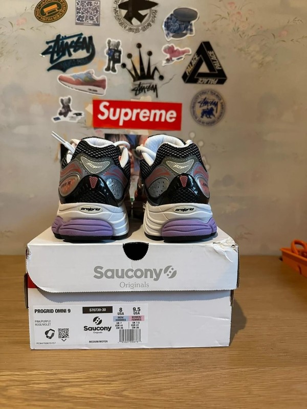 Saucony m Omni 9 Pink Purple / rose violet 2