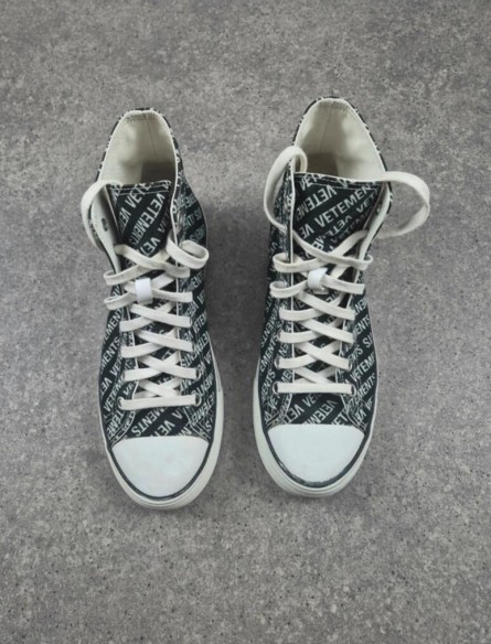 Basket Vetements Canvas Logo Print shoes taille 41