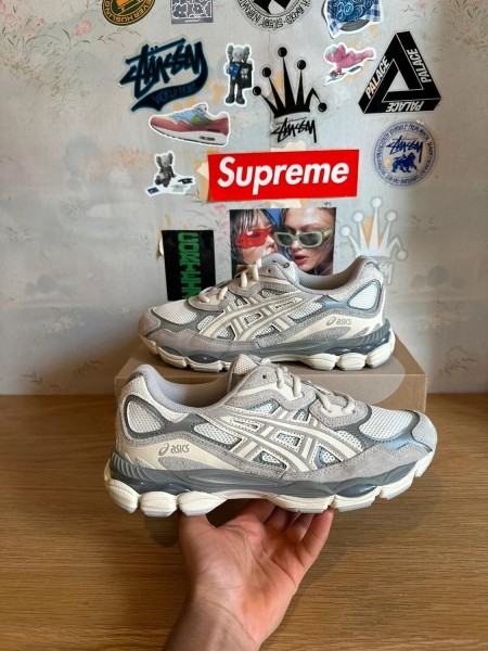 Asics Gel NYC grey white / gris blanc