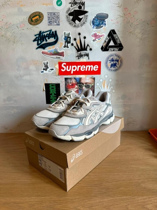 Asics Gel NYC grey white / gris blanc 2