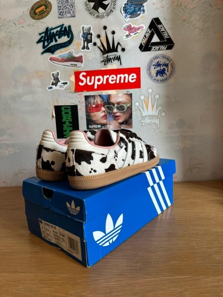 adidas Samba cow print