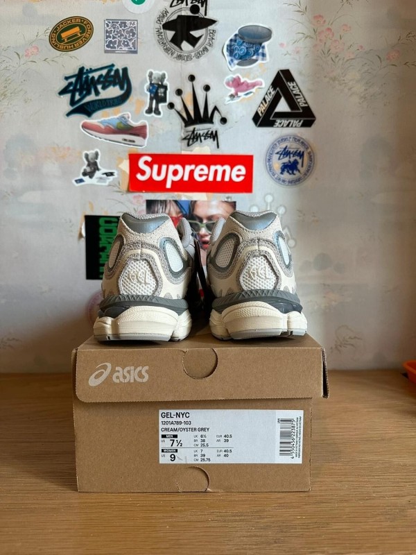Asics Gel NYC grey white / gris blanc 2