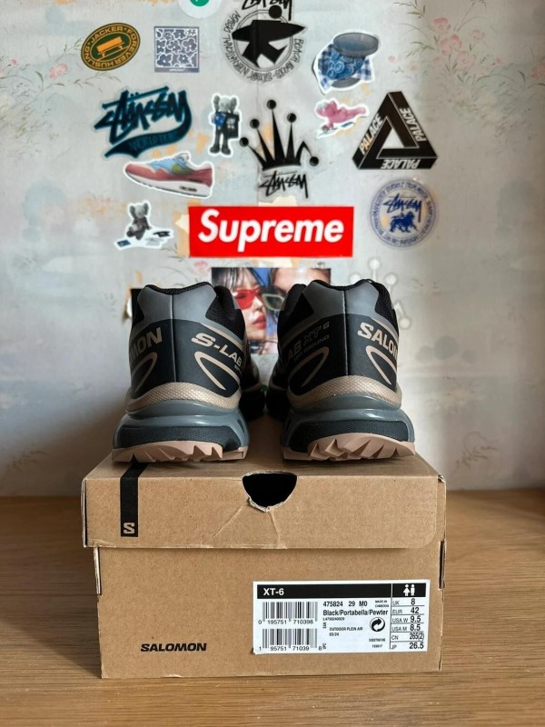 Salomon XT-6 Black Brown / noir marron 2