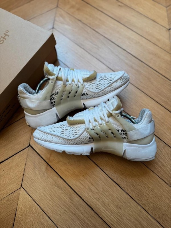 Nike off white presto blanche virgil abloh 2018 2