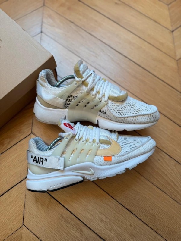 Nike off white presto blanche virgil abloh 2018 2