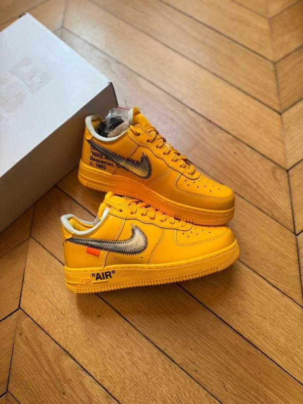 Nike Air Force 1 Off White Virgil Abloh ICA Lemonade 2