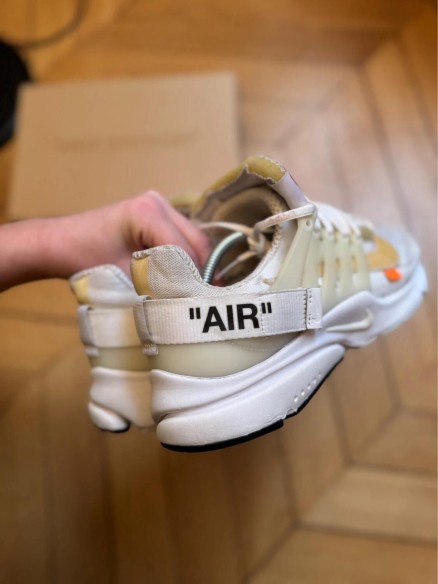 Nike off white presto blanche virgil abloh 2018