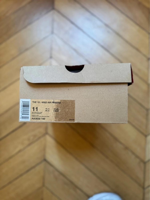 Nike off white presto blanche virgil abloh 2018 2