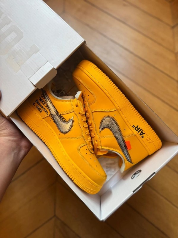 Nike Air Force 1 Off White Virgil Abloh ICA Lemonade 2