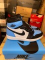 Jordan 1 UNC toe