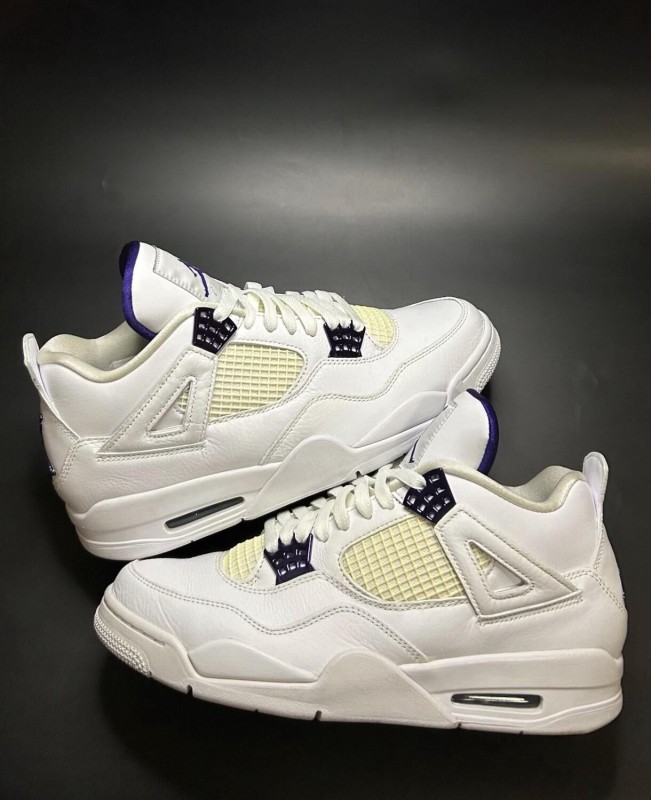 Jordan 4 Metallic Purple 2