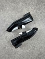 Mocassins en cuir Miu Miu Black & White taille 42