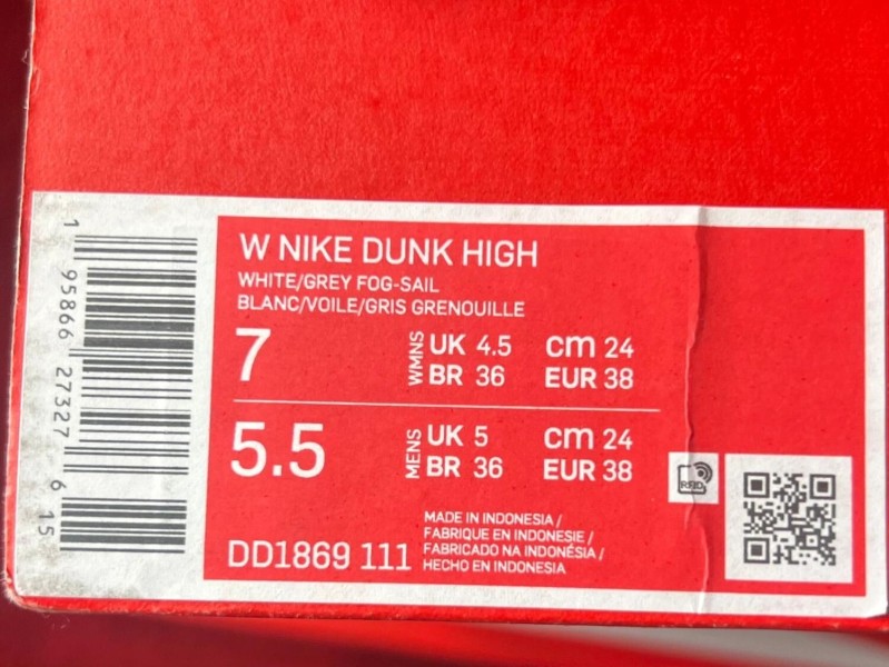 Nike Dunk High Neutral Grey (W)