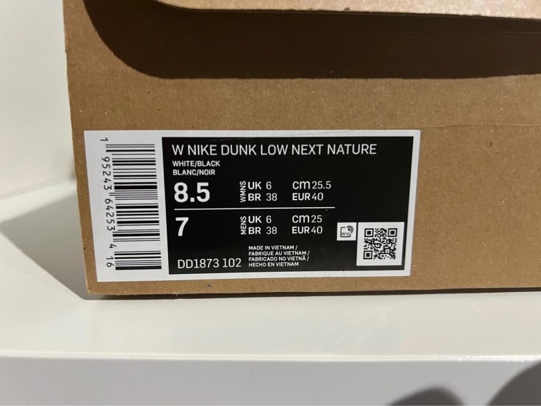 Nike Dunk low panda Next Nature (W)