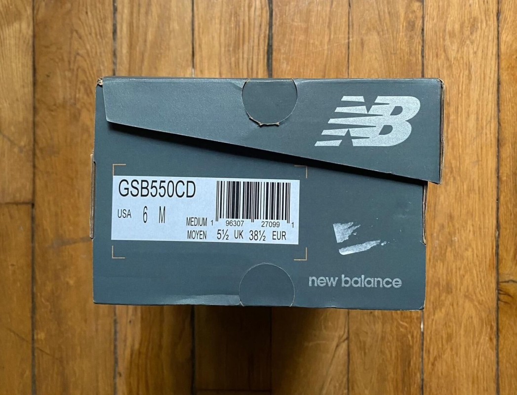 New balance 550 white pink sea salt GSB550CD 2