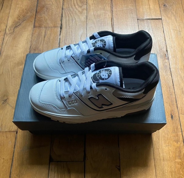 New balance 550 white black grey BBW550JB