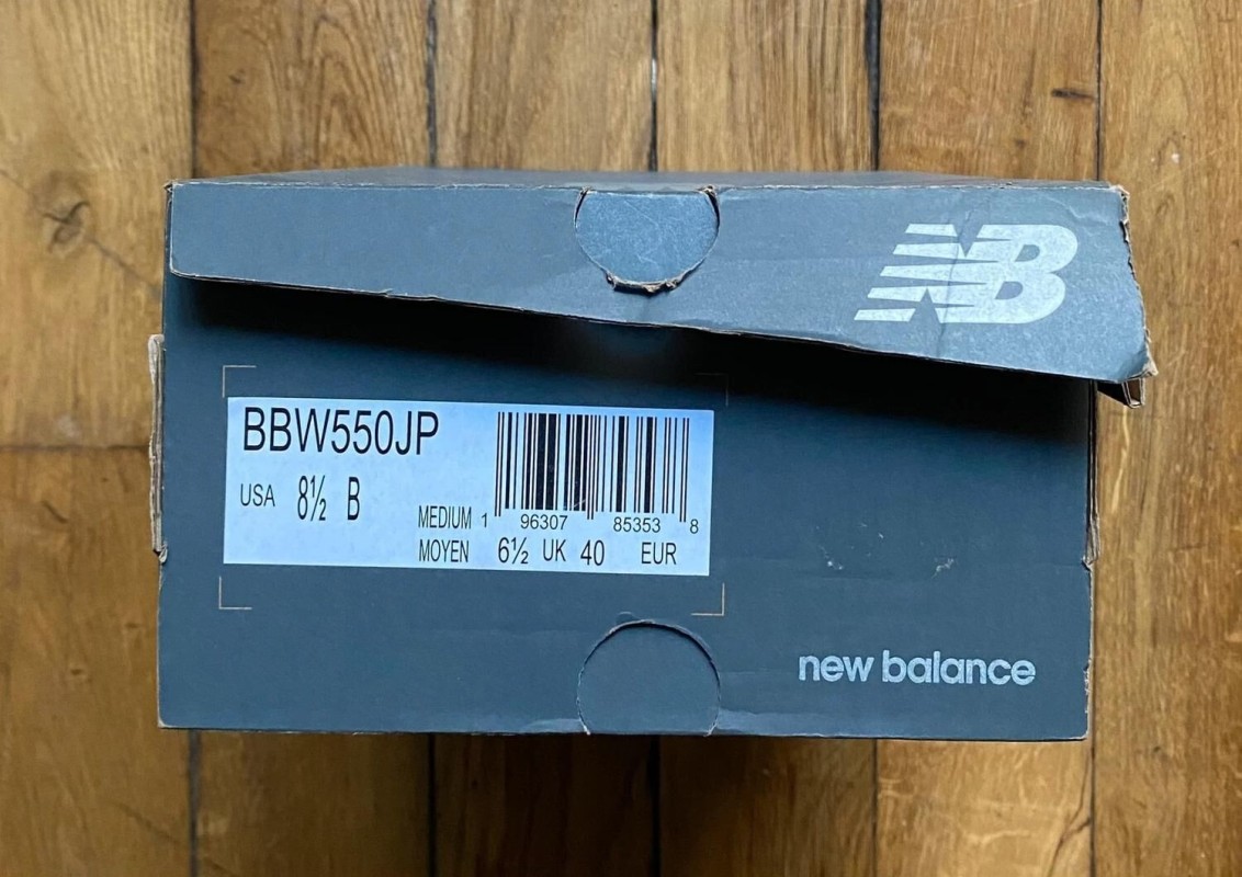 New balance 550 white pink cream (w) BBW550JP 2