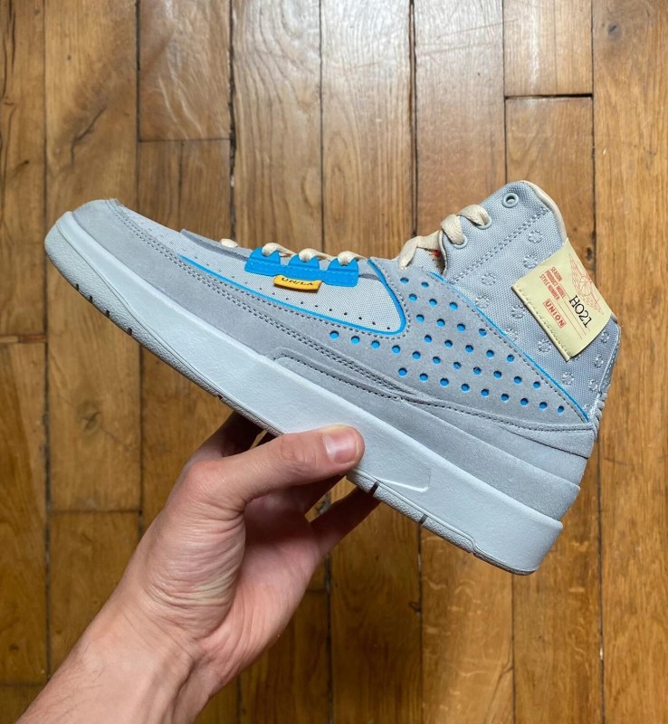 Jordan 2 retro SP union grey fog DN3802-001