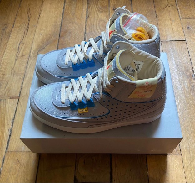 Jordan 2 retro SP union grey fog DN3802-001