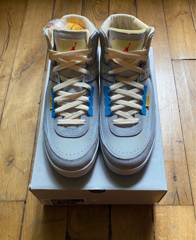 Jordan 2 retro SP union grey fog DN3802-001 2