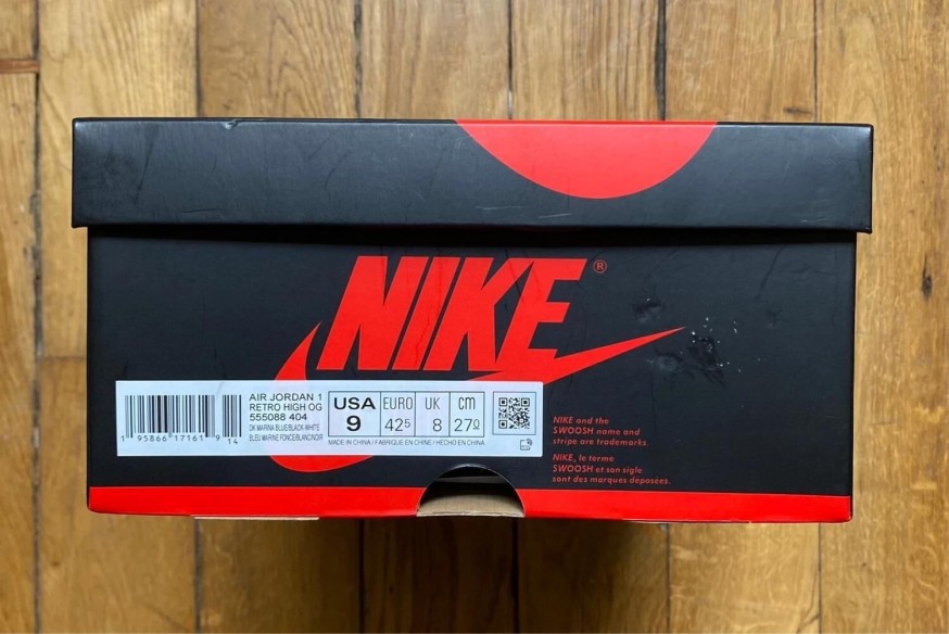 Jordan 1 retro OG marina blue 555088-404
