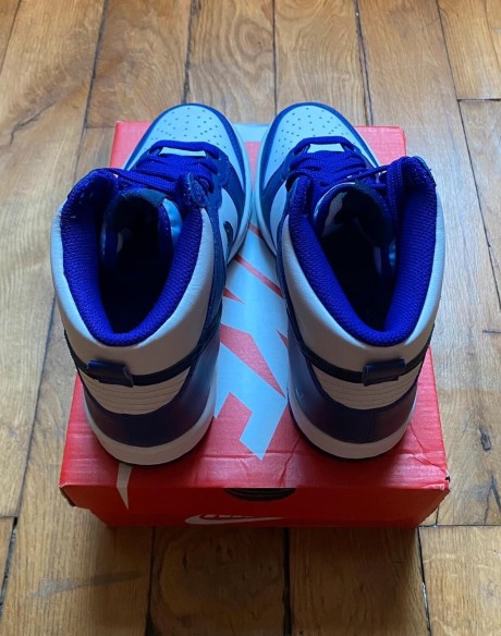 Nike dunk high electro purple midnight navy (gs) DH9751-100