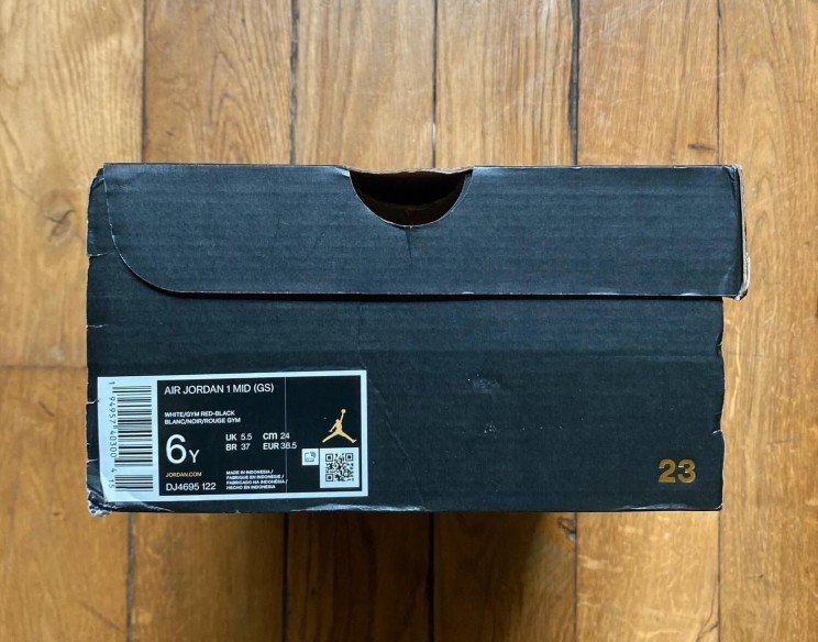 Jordan 1 mid gym red (gs) DJ4696-122
