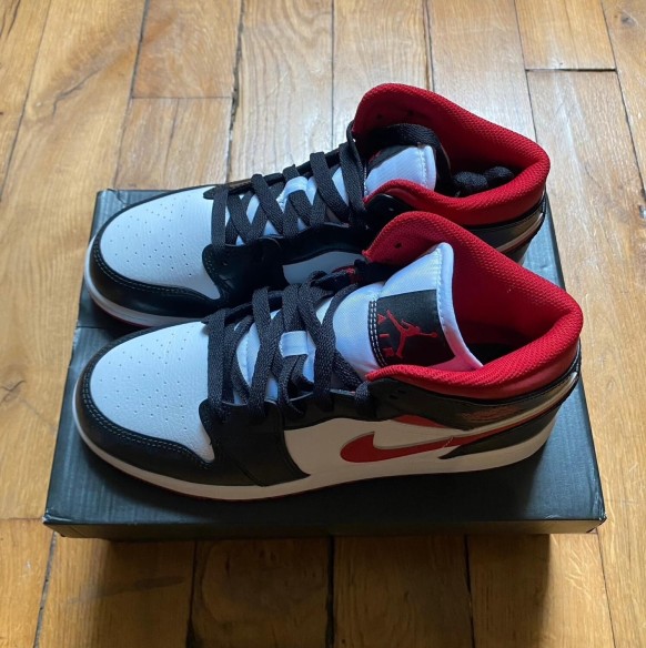 Jordan 1 mid gym red (gs) DJ4696-122