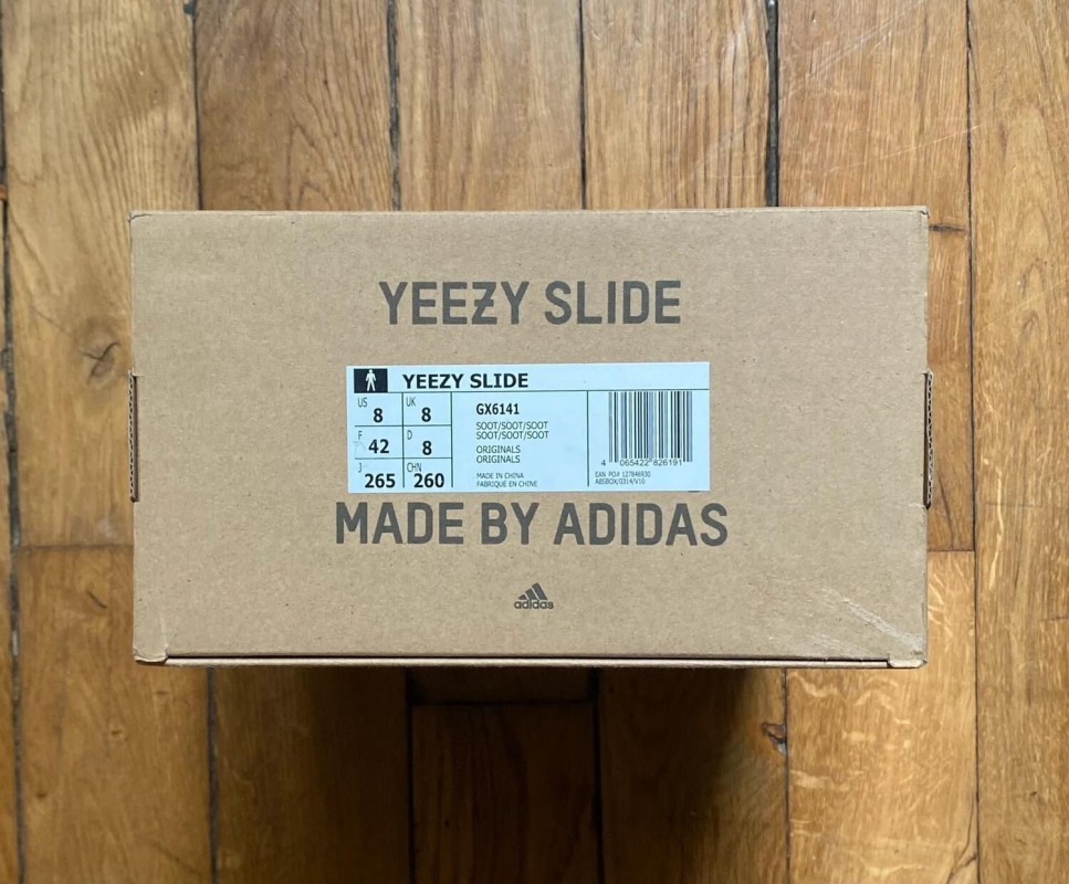 Adidas Yeezy Slide Soot G55495/GX6141 2