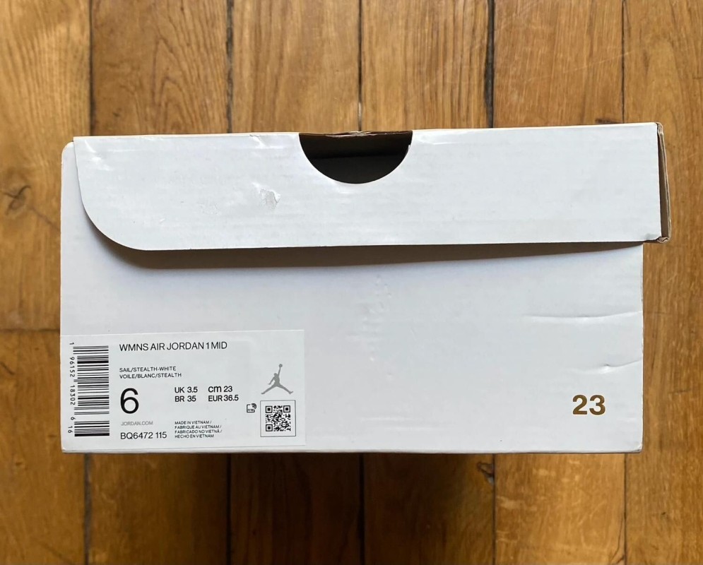 Jordan 1 mid stealth (w) BQ6472-115 2