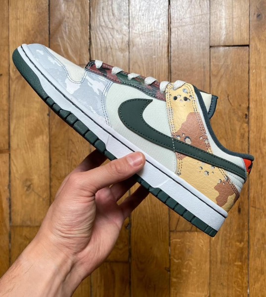 Nike dunk low SE camo multicolor DH0957-100