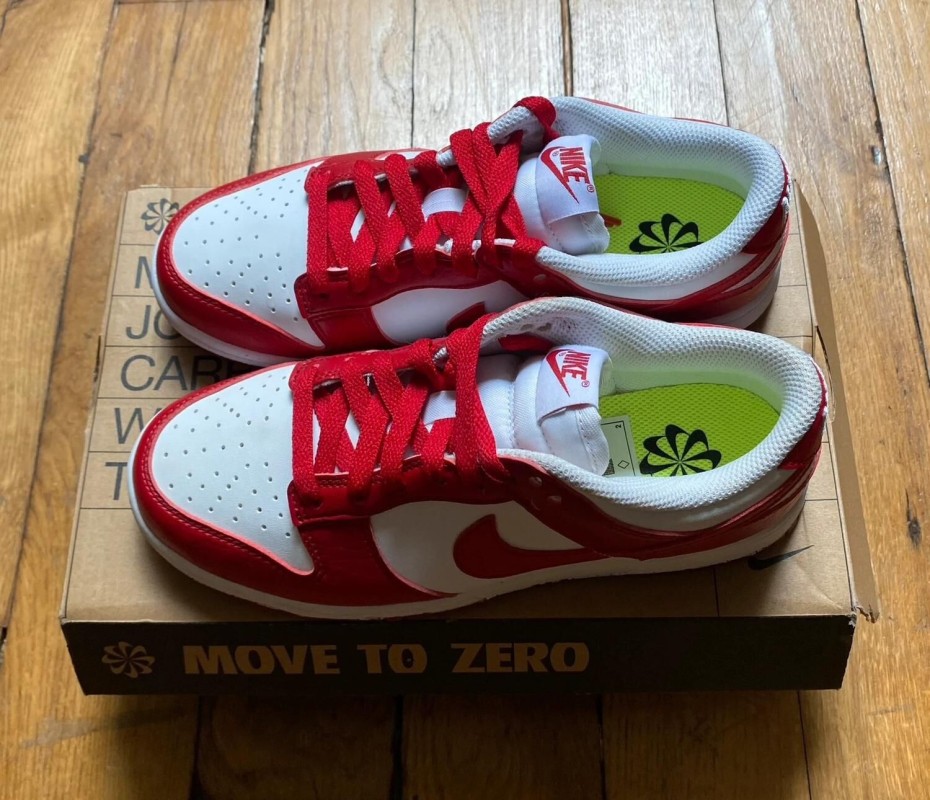 Nike dunk low next nature university red DN1431-101 2