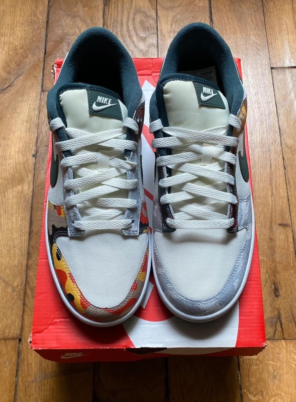 Nike dunk low SE camo multicolor DH0957-100 2