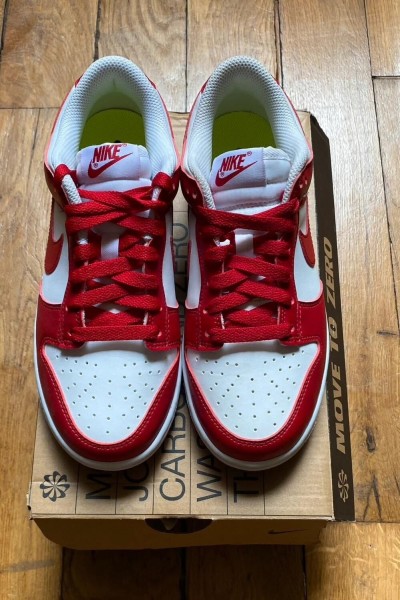 Nike dunk low next nature university red DN1431-101